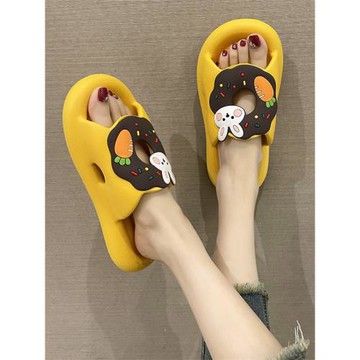 2025夏季新款可愛兔子拖鞋女款室內家居可外穿軟底防滑浴室涼拖鞋