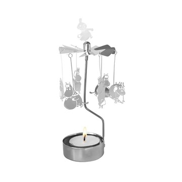 【PLUTO Design】嚕嚕米冬季生活旋轉燭座(附蠟燭)