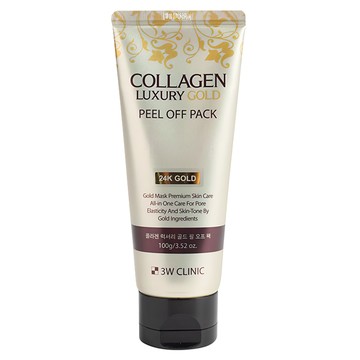 3W CLINIC 晶鑽凍齡黃金面膜 COLLAGEN Luxury Gold Peel Off Pack 100g  1條