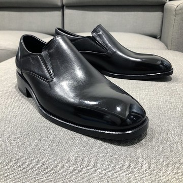 全素面經典鞋－樂福鞋 懶人皮鞋 皮底鞋 紳士鞋