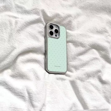 ✨iphone手機殼✨薄荷綠適用于iPhone17promax蘋果手機殼16/14/13高級玻璃
