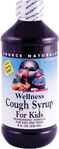 Source Naturals Wellness Cough Syrup for Kids Cherry 8 fl oz