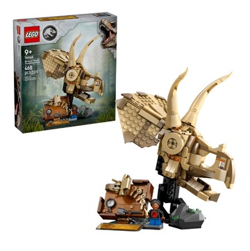 【LEGO 樂高】磚星球〡 76969 侏儸紀世界 恐龍化石：三角龍頭骨 Dinosaur Fossils: Triceratops Skull