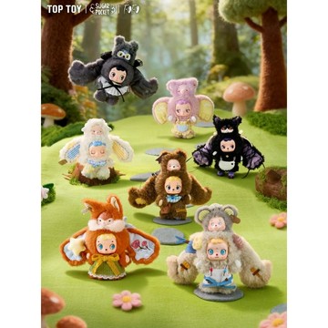 新品盲玩💗TOPTOY FoFo森林守護者系列毛絨搪膠盲玩💗盲玩+確認款 可愛毛絨搪膠公仔 花小枝 困小咩 熊小憨 禮物