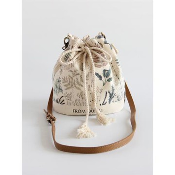 吾尤粒B0153清新森系女生水桶包