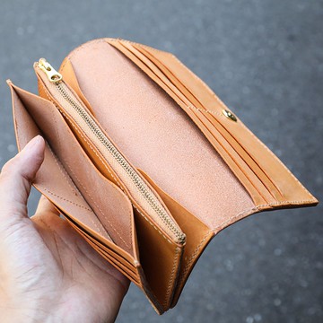 【客製化禮物】【多卡位零錢長夾/手拿包】深原 Mister手作材料包