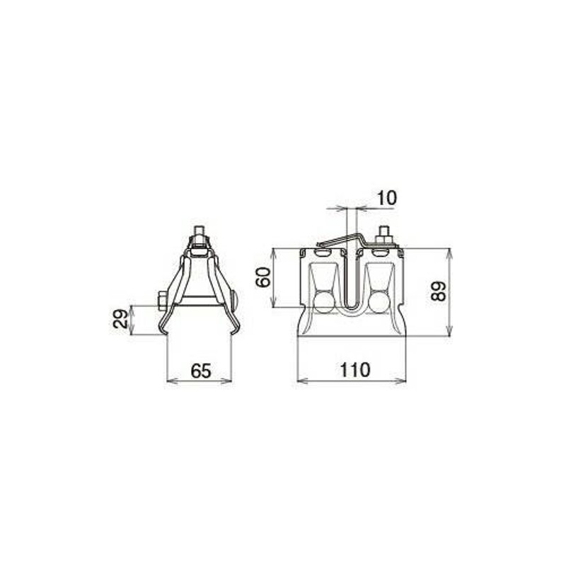 スワロー工業 304ステン 嵌合式折版 66用雪止 アングル用 (20入) 0184050 通販 LINEポイント最大0.5%GET  LINEショッピング