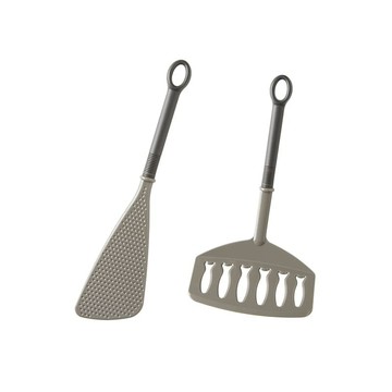 日本製耐熱鍋鏟二件組(炒飯鏟+煎魚鏟) 單一規格
