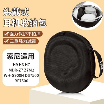 【隔日達】Sony索尼 H9耳機包頭戴H3 H7 G900N H5收納包抗震MDR-Z7 Z7M2 Z1R耳機包