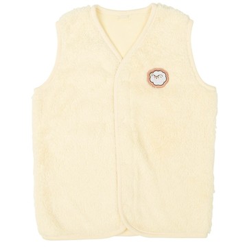 akachan honpo - 長版晚安背心-象牙白色