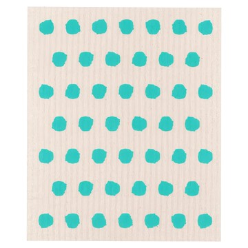 Now Designs 瑞典環保抹布 青點  20 x 17 x 0.2 cm  1個