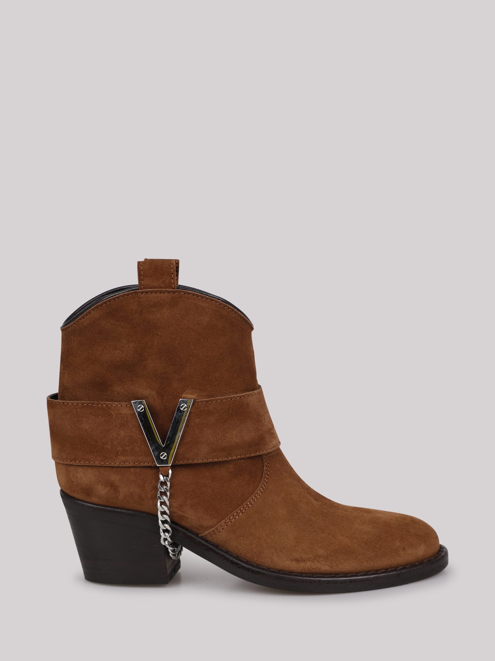 Via Roma 15 60mm Suede Cowboy Boots