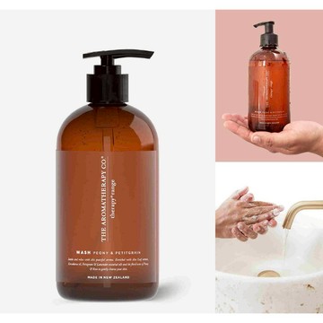 The Aromatherapy Co.｜THE洗手&沐浴劑-牡丹玫瑰 500ml 一瓶兩用【iseecare】愛喜康