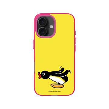 iPhone 16 Clear 粉漾桃 - Pingu 企鵝家族 - Pingu - 你說什麼？！
