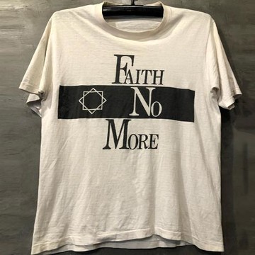 Faith No More信仰破滅樂隊高街搖滾FOG男女cityboy重磅棉短袖T恤