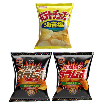 湖池屋 卡辣姆久洋芋片28gX10入/箱