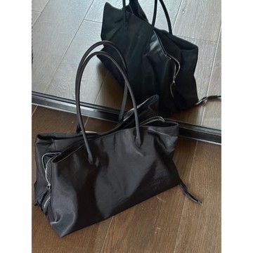 2025新款休閑百搭大容量尼龍托特包通勤多隔層手提包健身旅行包包