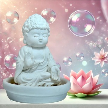 淨念吉祥小佛之無願  珪藻小盤擴香套組 香氛套組 居家香氛