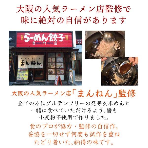 お歳暮 グルテンフリー 麺 パスタ 発芽玄米 特定原材料不使用 ヴィーガン 国産 滋賀県産 米粉 発芽玄米めん ジャージャー麺の素各 ギフト