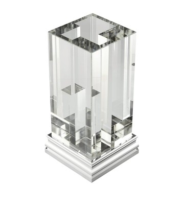 Christofle Glass Perspectives Vase