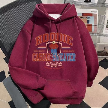【YY！台灣立出】高品質680g美式帽t 女 秋冬季美式復古Oversize 帽t 大尺碼上衣 韓國帽t 長版帽t 情侶