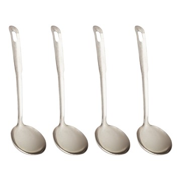 Kiyodo 日式火鍋湯杓  小  銀色  4支