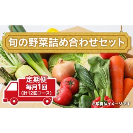 ふるさと納税 田舎の頑固おやじ厳選！旬の野菜詰め合わせセット 毎月1回 (計12回コース) 茨城県つくばみらい市