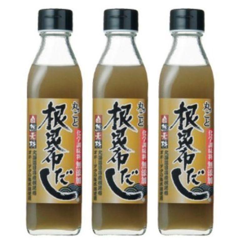 丸ごと根昆布だし 300ml×3本