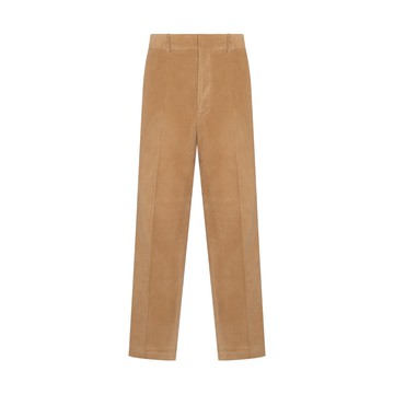 Palm Angels - Beige Cotton Pants