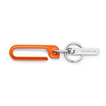 【DRILLING LAB】Framework_Key Chain_Coating Orange