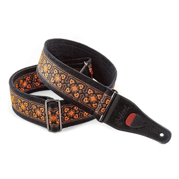 RightOn Standard Plus 系列 – Glastonbury II Black 吉他背帶