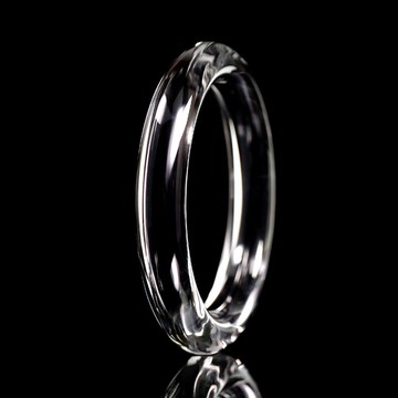 【正佳珠寶】白水晶 蒐藏級全淨體 內徑59.7mm 手圍19.5 白水晶