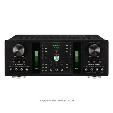A-250 FNSD 綜合擴大機 250W+250W/大功率大電流/數位迴音殘響效果