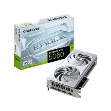 技嘉 RTX 5060 EAGLE OC ICE 8G (std:2550MHz/雙風扇/白色/長20.8cm)