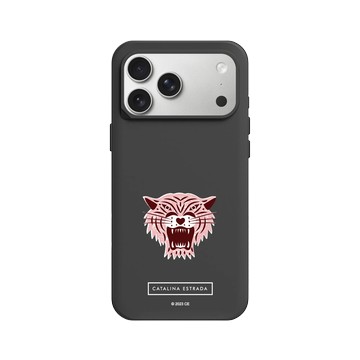iPhone 17 Pro Max SolidX 黑 - Catalina Estrada - Pink Tiger Head