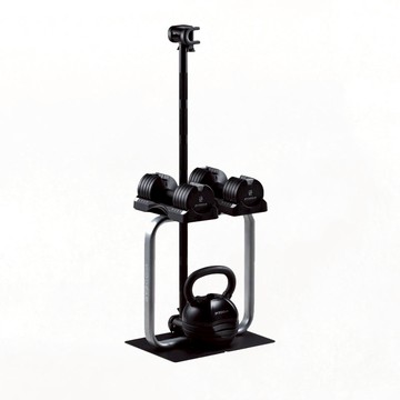 Pure Series 5.6kg(12.5LB) 美型組合(黑,啞鈴,壺鈴,啞鈴架,Easy Bar) 經典黑