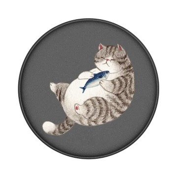 GRIP O (MagSafe 兼容） 黑 - Nyangsongi - 玩魚的小胖貓