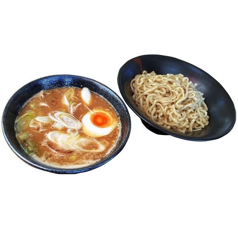 KAZEあら炊き魚介つけ麺 魚介豚骨 とろとろチャーシュー入り 全粒粉使用 焦がしネギ ２食セット