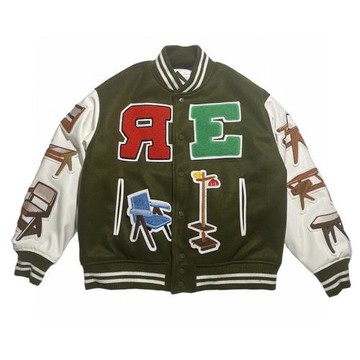 白敬亭同款READYMADE潮牌古著高街棒球服棉衣夾克vibe外套男女款