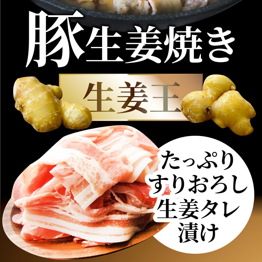 肉 訳あり 豚 生姜焼き 焼くだけ 10kg（250g×40）「生姜王」