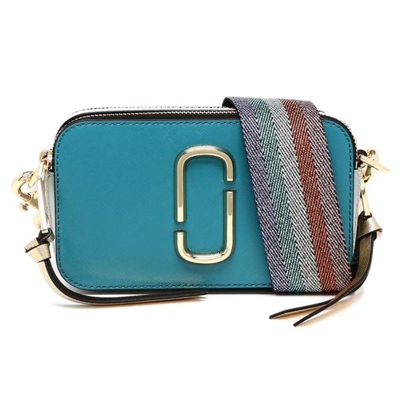 MARC JACOBS ザ カラーブロック スナップショット HARBOR BLUE MULTI ...