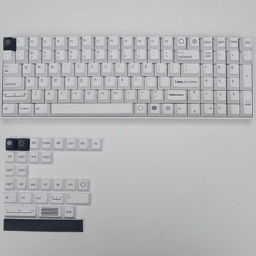 GMK Less But Better 鍵帽，PBT 130鍵鍵帽 Cherry 櫻桃輪廓熱升華個性化GMK機械鍵盤鍵帽
