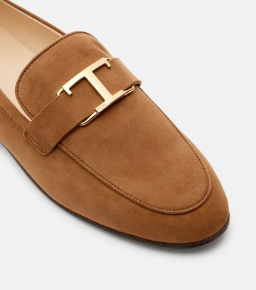 Tod's T Timeless suede loafers