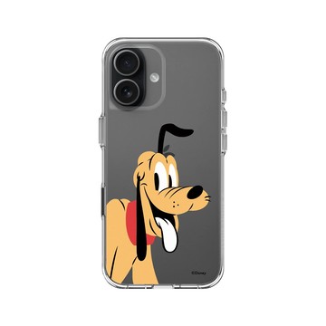 iPhone 17 Clear Case（相機按鈕） 透明 - 迪士尼-米奇 Mickey - Look at the camera-布魯托