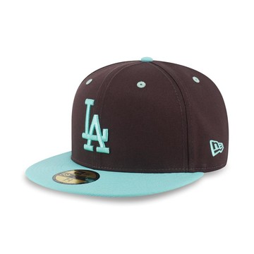 NEW ERA 男女 59FIFTY PACK - MINT CHOCOLATE 洛杉磯道奇 巧克力/藍 NE15169473