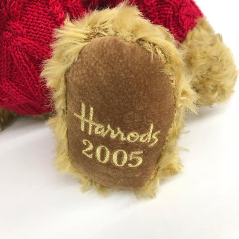 Harrods ハロッズ イヤーベア クリスマスベア 2005 テディベア ぬいぐるみ ブラウン 20thアニバーサーリー ニコラス 雑貨 |  LINEブランドカタログ