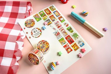 香港回憶零食 【紙膠帶】