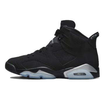 AIR JORDAN 6 RETRO CHROME METALLIC SILVER
