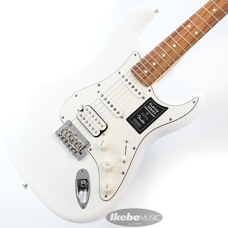 Fender MEX Player Stratocaster HSS (Polar White Pau Ferro) [Made In Mexico]