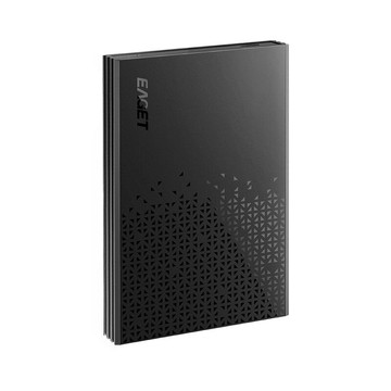 憶捷(EAGET)USB3.0移動硬盤 G302.5英寸數據備份存儲高速防震黑色【宜家良品百貨】